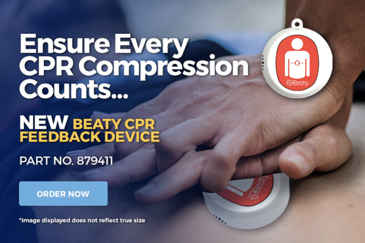 Save lives - order your Beaty CPR feedback device